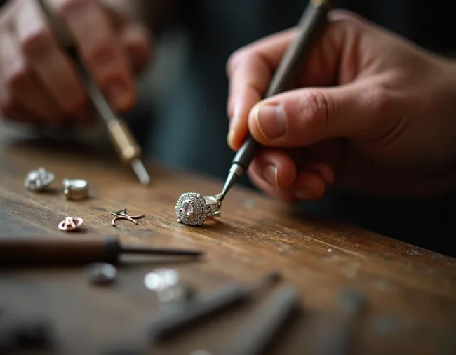 Master Jeweler at Work